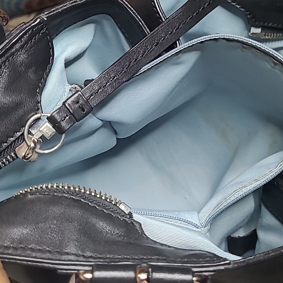 Coach Medium Black Leather SOHO Pleated Bag - Picture 11 of 16